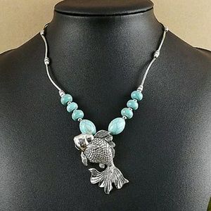 Koi necklace